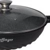 Cheffinger Wokpan Met Deksel - 32cm - Zwart - Pan - Keukenaccessoires -Beste Thuiskeuken 1200x412 1