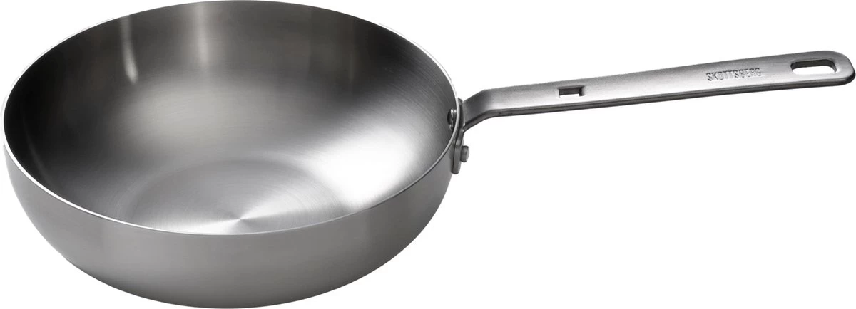 Skottsberg Wok Stainless Steel 28 Cm Roestvrijstaal 3 Skottsberg Wok Stainless Steel 28 Cm Roestvrijstaal