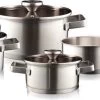 Herman Den Blijker 4-delige RVS Pannenset