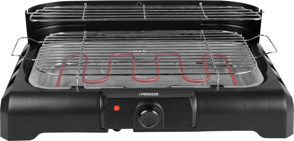 Princess 112250 Elektrische BBQ Met Zijplanken - BBQ - 40x25cm - Met En Zonder Statief Te Gebruiken - Met Zijplankjes - Ook Te Gebruiken Als Tafelgrill - 2200W 5 Princess 112250 Elektrische BBQ Met Zijplanken - BBQ - 40x25cm - Met En Zonder Statief Te Gebruiken - Met Zijplankjes - Ook Te Gebruiken Als Tafelgrill - 2200W - Afbeelding 3