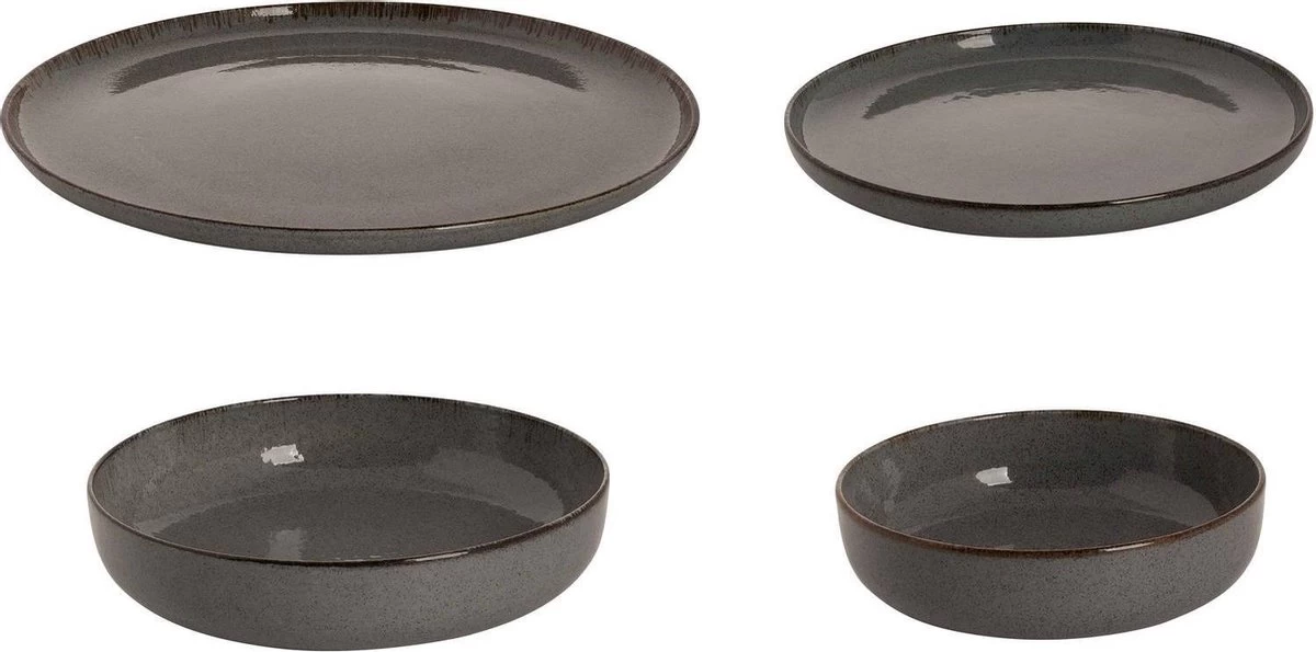 Palmer Serviesset Antigo Porselein 4-persoons 16-delig Blauw 16 Palmer Serviesset Antigo Porselein 4-persoons 16-delig Blauw - Afbeelding 14