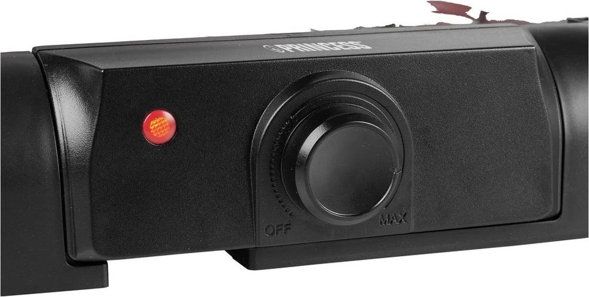 Princess 112250 Elektrische BBQ Met Zijplanken - BBQ - 40x25cm - Met En Zonder Statief Te Gebruiken - Met Zijplankjes - Ook Te Gebruiken Als Tafelgrill - 2200W 12 Princess 112250 Elektrische BBQ Met Zijplanken - BBQ - 40x25cm - Met En Zonder Statief Te Gebruiken - Met Zijplankjes - Ook Te Gebruiken Als Tafelgrill - 2200W - Afbeelding 10