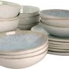 Palmer Serviesset Light Blue Sea Stoneware 6-persoons 24-delig Blauw