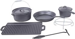 EL Fuego Dutch Oven Set Gietijzer 7-delig 17 EL Fuego Dutch Oven Set Gietijzer 7-delig -Beste Thuiskeuken 1200x628 1