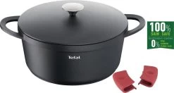 Tefal Trattoria Braadpan - Ø28 Cm - Inclusief Deksel -Beste Thuiskeuken 1200x641