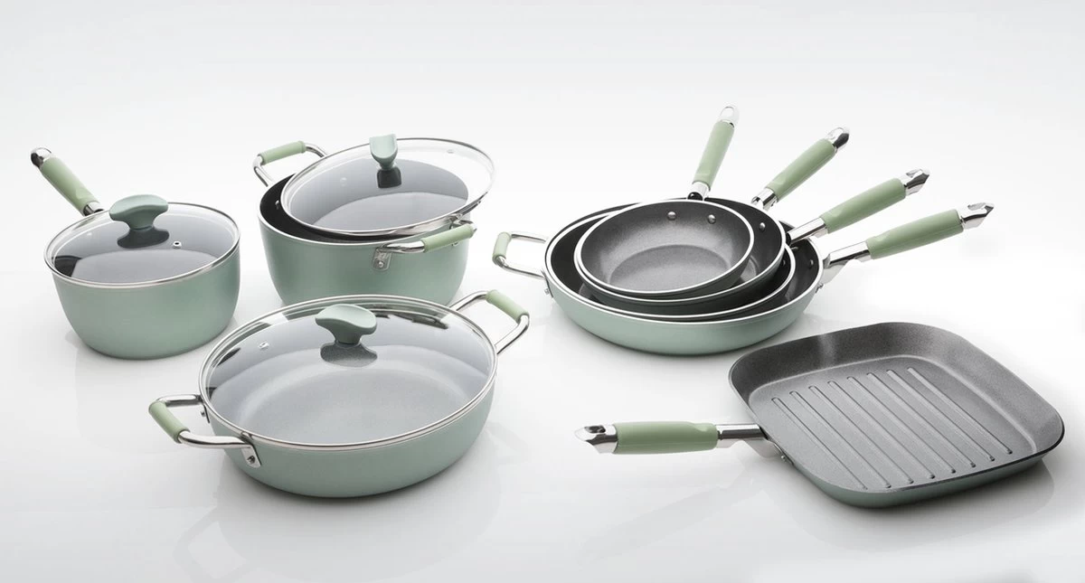 Primecook - Braadpan / Hapjespan Met Deksel - Ø 28 Cm - PFAS-vrij - Inductie - Ecoshield 9 Primecook - Braadpan / Hapjespan Met Deksel - Ø 28 Cm - PFAS-vrij - Inductie - Ecoshield - Afbeelding 7