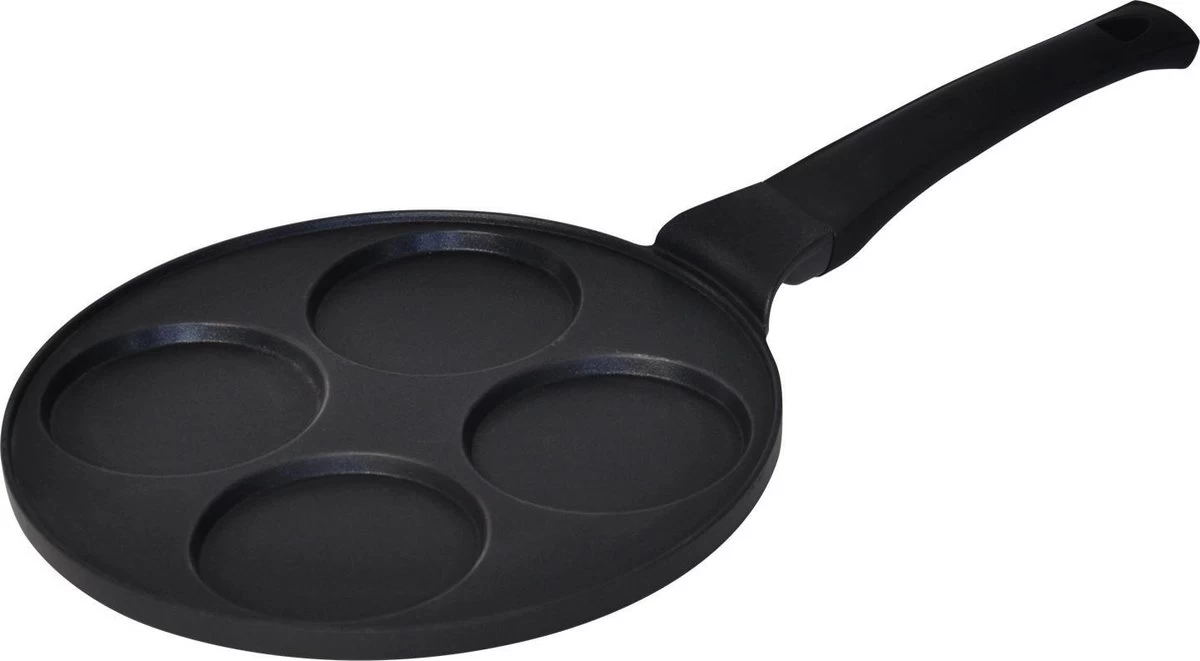 Cheffinger Crêpemaker Pancake - Ø 26 Cm - Geschikt Voor Inductie - Koudgreep - Zwart 5 Cheffinger Crêpemaker Pancake - Ø 26 Cm - Geschikt Voor Inductie - Koudgreep - Zwart - Afbeelding 3