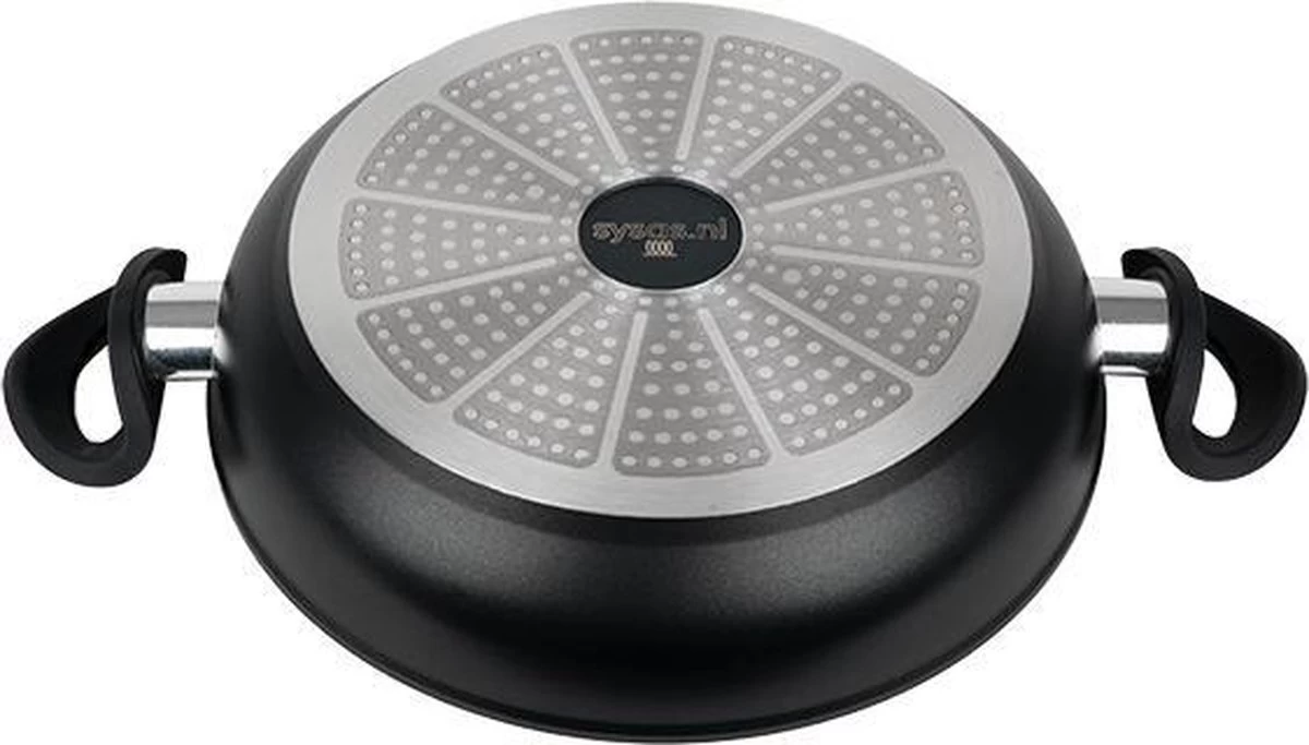 Sysas - Braadpan Met Deksel - Ø 28cm 12 Sysas - Braadpan Met Deksel - Ø 28cm - Afbeelding 10