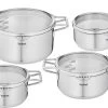 Tefal Nordica Pannenset 4 Delig - Steelpan Ø16 Cm & Kookpan Ø 18 + Ø 20 + Ø 24 Cm -Beste Thuiskeuken 1200x739