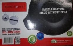 Royalty Line Marble Coating Wok - Met Glazen Deksel - Zwart - 30 Cm -Beste Thuiskeuken 1200x763 1