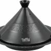 TEFFO | Luxe Tajine Inductie - Tagine - 30cm - Inductie - Zwart