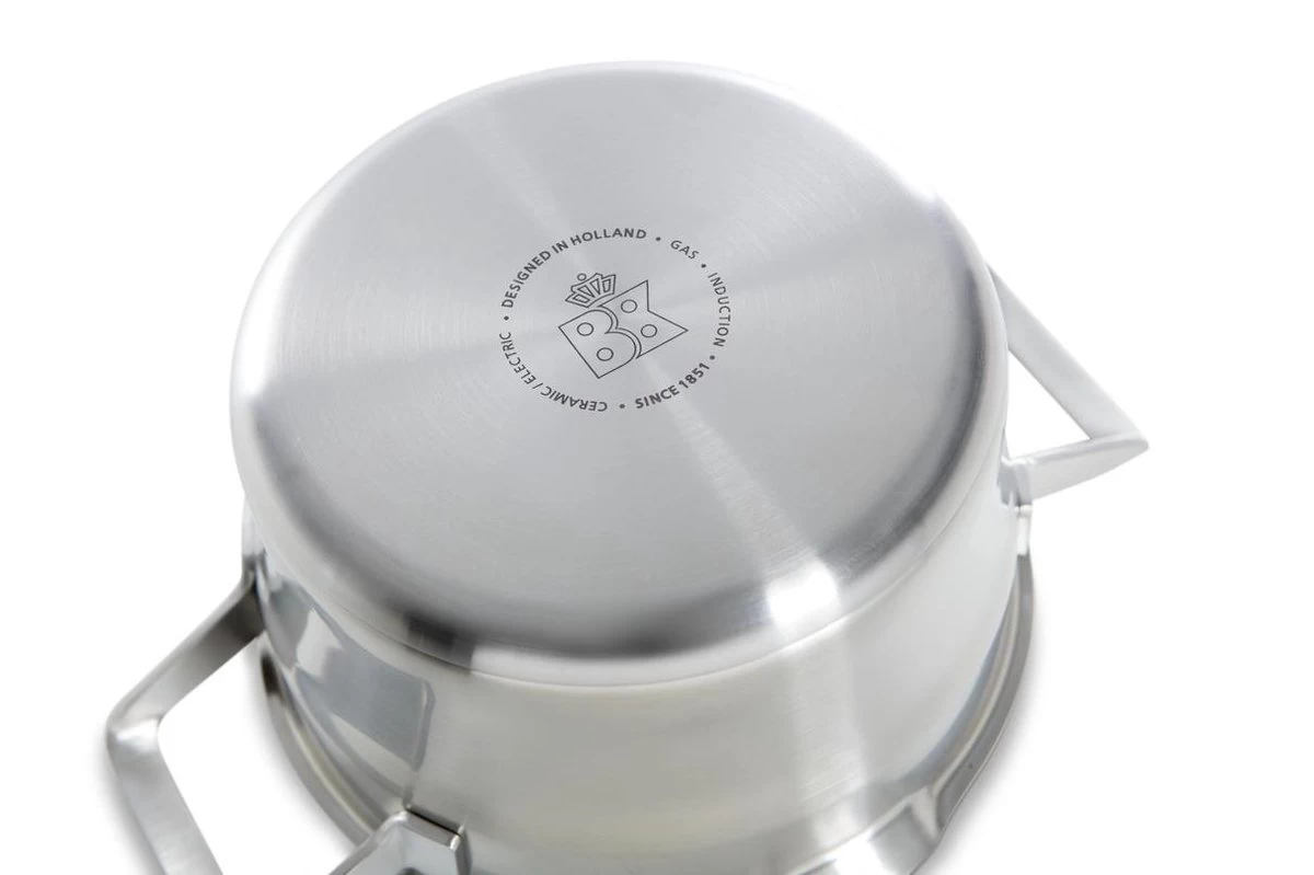 BK Premium+ Pannenset - 9-delig - Veilig Afgietsysteem - Inductie 17 BK Premium+ Pannenset - 9-delig - Veilig Afgietsysteem - Inductie - Afbeelding 15