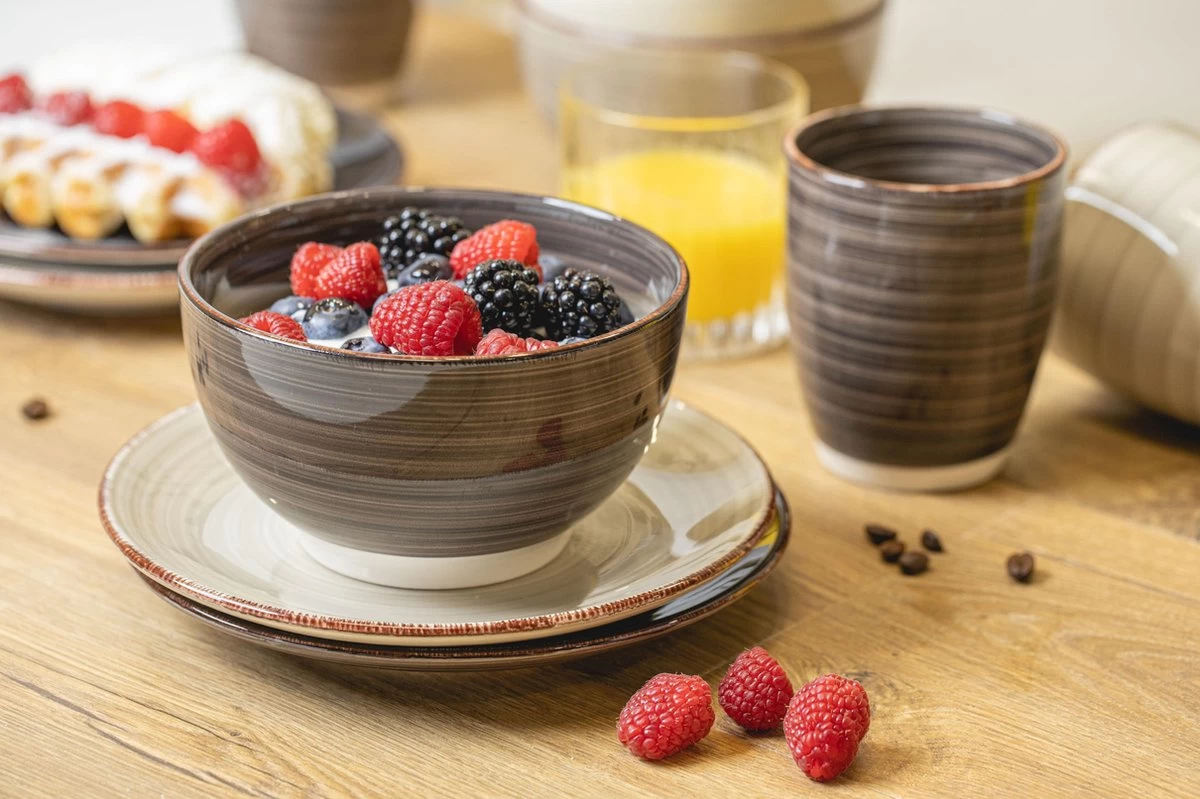 Studio Tavola Kommen Vintage Loft ø 14 Cm - 6 Stuks 4 Studio Tavola Kommen Vintage Loft ø 14 Cm - 6 Stuks - Afbeelding 2