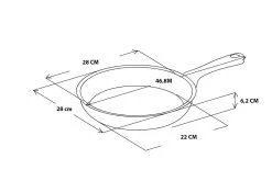 GreenPan Memphis Koekenpan 28cm - Zwart - Inductie - PFAS-vrij 20 GreenPan Memphis Koekenpan 28cm - Zwart - Inductie - PFAS-vrij -Beste Thuiskeuken 1200x800 52