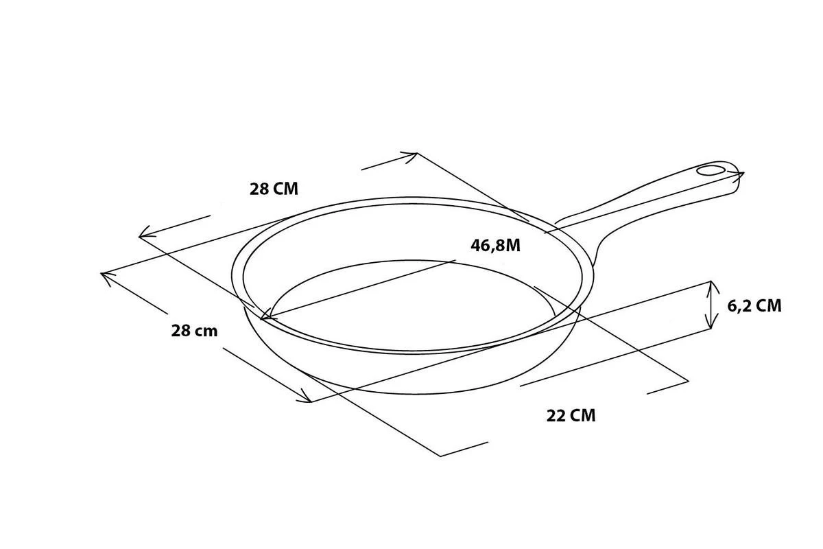 GreenPan Memphis Koekenpan 28cm - Zwart - Inductie - PFAS-vrij 8 GreenPan Memphis Koekenpan 28cm - Zwart - Inductie - PFAS-vrij - Afbeelding 6