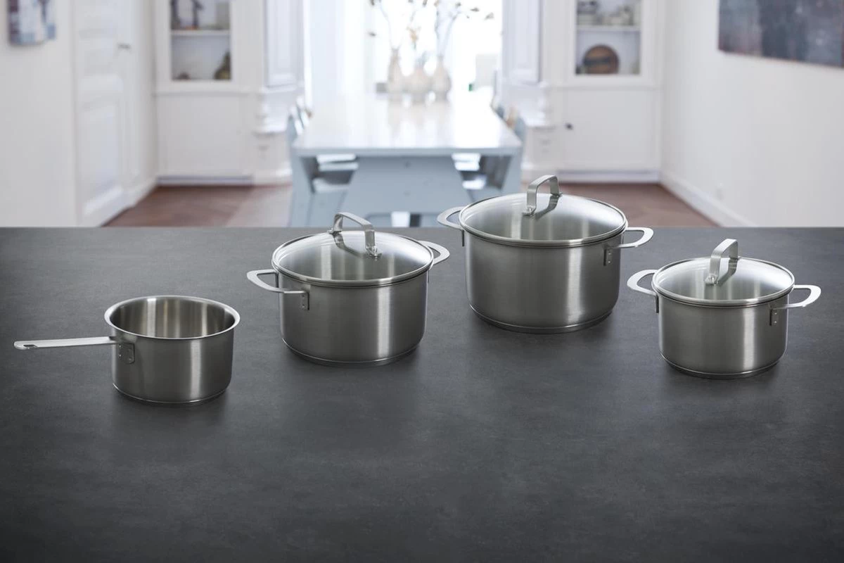 BK Bistro Pannenset - 5-delig - Incl. Koekenpan 24 Cm - PFAS Vrij 9 BK Bistro Pannenset - 5-delig - Incl. Koekenpan 24 Cm - PFAS Vrij - Afbeelding 7