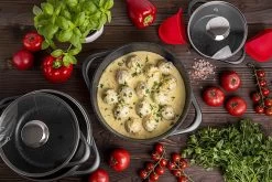 Smile 10-Delige Pannenset - Anti Aanbaklaag - Vaatwasser Bestendig - Zwart - MGK-17 -Beste Thuiskeuken 1200x800 89