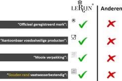 LeRijn® Serviesset Deventer 6 Persoons - 18 Delig - Licht Crème Wit Met Gouden Rand En Motief - Dinerborden - Soepborden - Dessertborden - Borden Servies - Bordenset -Beste Thuiskeuken 1200x802 7