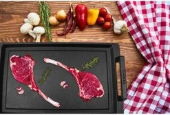 Eurolux Teppanyaki Plaat Met Grepen - 41 X 24 X 2.5 Cm - Zwart - Aluminium - Geschikt Voor Alle Warmtebronnen 20 Eurolux Teppanyaki Plaat Met Grepen - 41 X 24 X 2.5 Cm - Zwart - Aluminium - Geschikt Voor Alle Warmtebronnen -Beste Thuiskeuken 1200x815 2