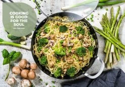 ISENVI Murray Keramische Wokpan Met Deksel 36 CM - RVS Greep 12 ISENVI Murray Keramische Wokpan Met Deksel 36 CM - RVS Greep -Beste Thuiskeuken 1200x838