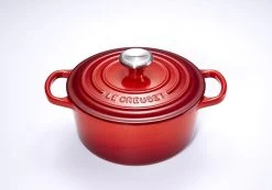 Le Creuset Signature Braadpan - 4,2 L - 24 Cm - Kersenrood -Beste Thuiskeuken 1200x839