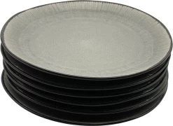Serviesset 6 Personen - Evia Glacé - Lichgrijs / Zwart - 24-delig -Beste Thuiskeuken 1200x874 5
