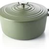 BK Bourgogne Braadpan Ø 24 Cm - Groen - Gietijzer - Inductie 2 BK Bourgogne Braadpan Ø 24 Cm - Groen - Gietijzer - Inductie -Beste Thuiskeuken 1200x895