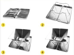 United Entertainment - Opvouwbare Houtskoolbarbecue - RVS - Met Koffer En Draagtas 22 United Entertainment - Opvouwbare Houtskoolbarbecue - RVS - Met Koffer En Draagtas -Beste Thuiskeuken 1200x900 45