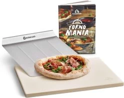 Burnhard Pizzasteen 38 X 30 X 1,5 Cm + Pizzaschep -Beste Thuiskeuken 1200x949