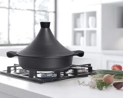 Aluminium Tajine Agadir- Matt Black Geschikt Ook Voor Inductie -Beste Thuiskeuken 1200x960 2