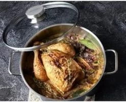 Demeyere Apollo Hapjespan - Met Glasdeksel - Ø28 CM -Beste Thuiskeuken 1200x972 1