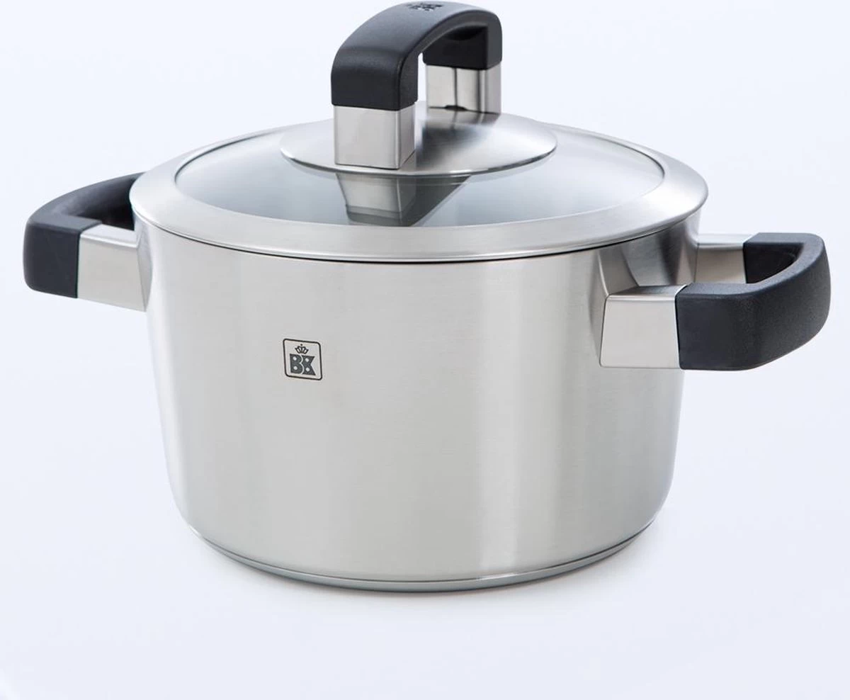 BK Conical Cool Glas Pannenset - 5-delig - Glazen Deksels - Geschikt Voor Alle Warmtebronnen 5 BK Conical Cool Glas Pannenset - 5-delig - Glazen Deksels - Geschikt Voor Alle Warmtebronnen - Afbeelding 3