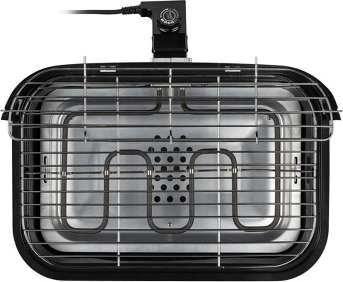 Princess 112252 Hybride Barbecue – Elektrische BBQ - Tafelmodel - 2000W - 44x 29cm - Gebruik Elektrisch Of Met Kolen 20 Princess 112252 Hybride Barbecue – Elektrische BBQ - Tafelmodel - 2000W - 44x 29cm - Gebruik Elektrisch Of Met Kolen - Afbeelding 19