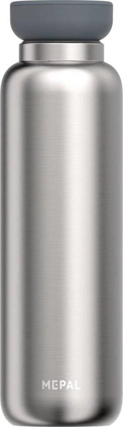 Mepal – Isoleerfles Ellipse 900 Ml – Houdt Je Drankje 12 Uur Warm En 24 Uur Koud – Natural Brushed – Geschikt Voor Bruiswater – Thermosfles – Lekdicht -Beste Thuiskeuken 347x1200