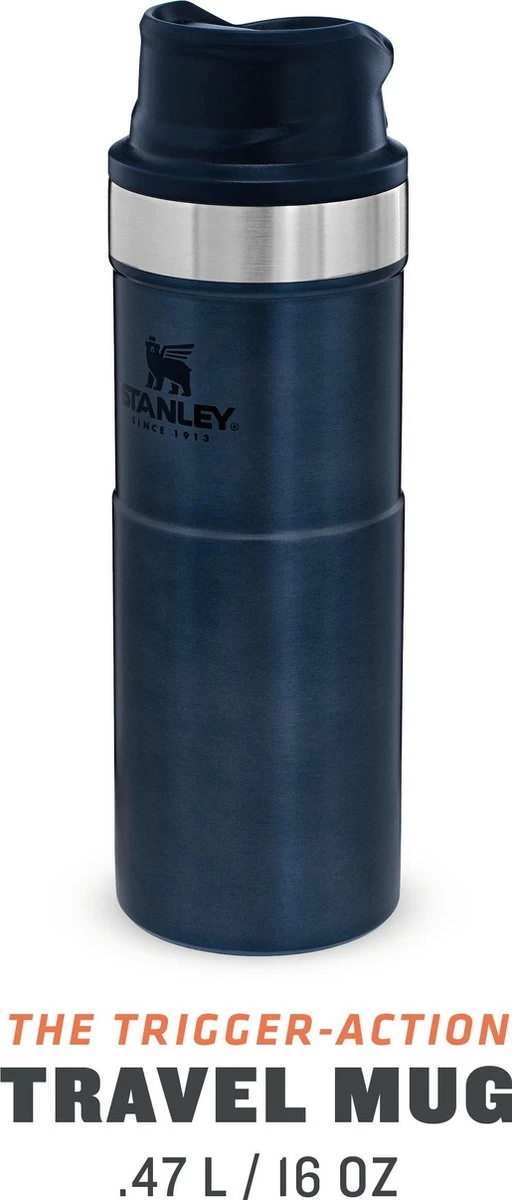 Stanley Trigger-Action Travel Mug 0.47L - Thermosfles - Nightfall 11 Stanley Trigger-Action Travel Mug 0.47L - Thermosfles - Nightfall - Afbeelding 9