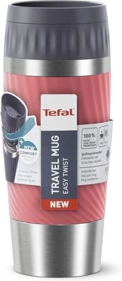 Tefal Travel Mug Easy Twist Thermobeker - Koraalrood - 0,36 Liter 29 Tefal Travel Mug Easy Twist Thermobeker - Koraalrood - 0,36 Liter -Beste Thuiskeuken 522x1200