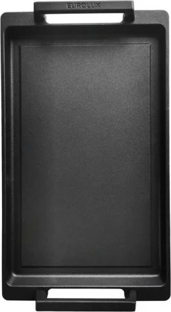 Eurolux Teppanyaki Plaat Met Grepen - 41 X 24 X 2.5 Cm - Zwart - Aluminium - Geschikt Voor Alle Warmtebronnen 22 Eurolux Teppanyaki Plaat Met Grepen - 41 X 24 X 2.5 Cm - Zwart - Aluminium - Geschikt Voor Alle Warmtebronnen -Beste Thuiskeuken 658x1200