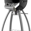 Accente Outdoor Gas BBQ - ø 45 Cm- Inclusief Grillplaat & Gasslang - Zwart -Beste Thuiskeuken 688x1200