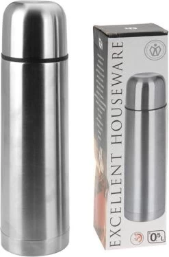 Merkloos Excellent Houseware Bullet Isolatiekan - 0,5 L - RVS 16 Merkloos Excellent Houseware Bullet Isolatiekan - 0,5 L - RVS -Beste Thuiskeuken 792x1200