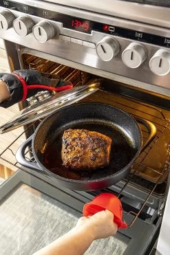 Smile 10-Delige Pannenset - Anti Aanbaklaag - Vaatwasser Bestendig - Zwart - MGK-17 -Beste Thuiskeuken 800x1200 10