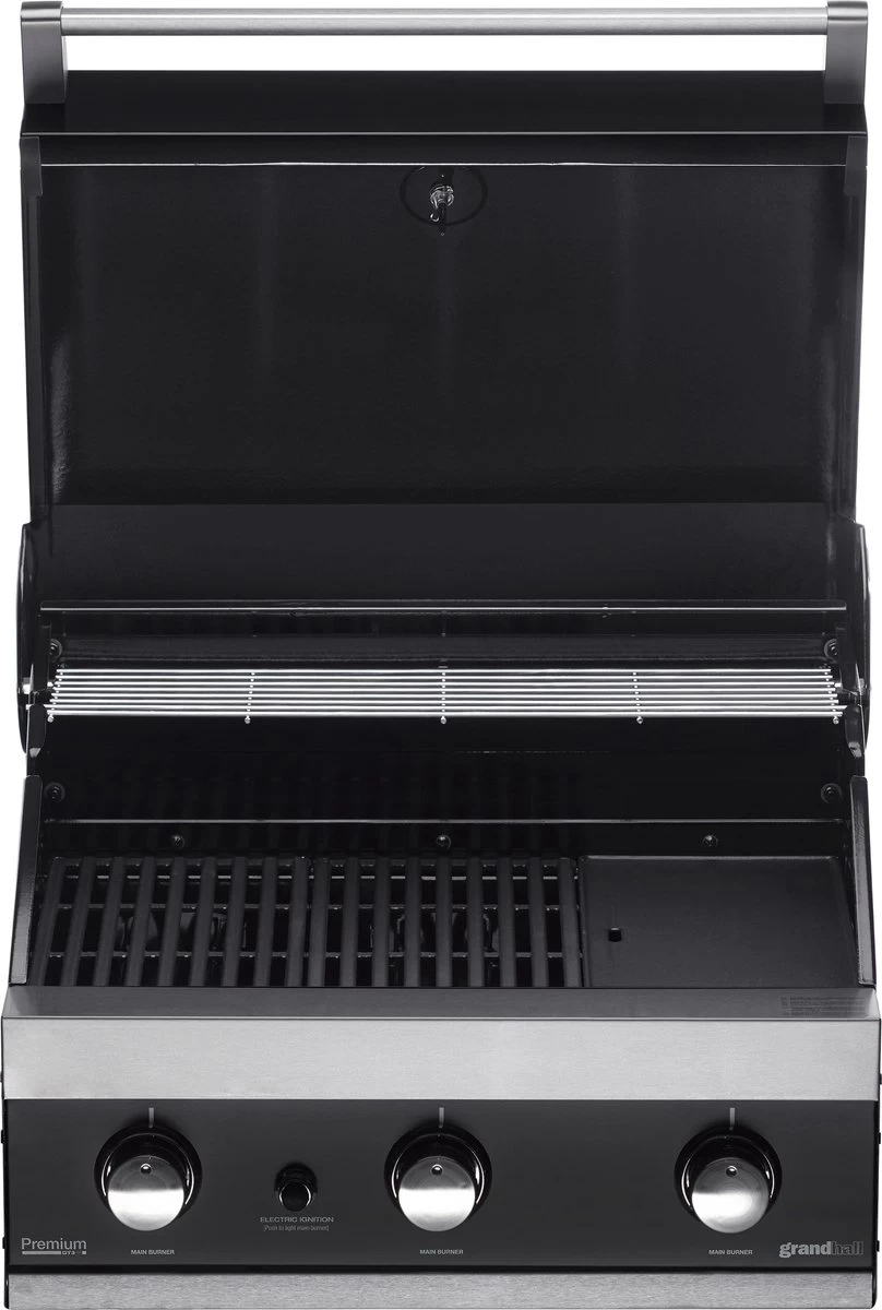 Grandhall Premium G3 Inbouw Bbq - Met Gasdrukregelaar 6 Grandhall Premium G3 Inbouw Bbq - Met Gasdrukregelaar - Afbeelding 4