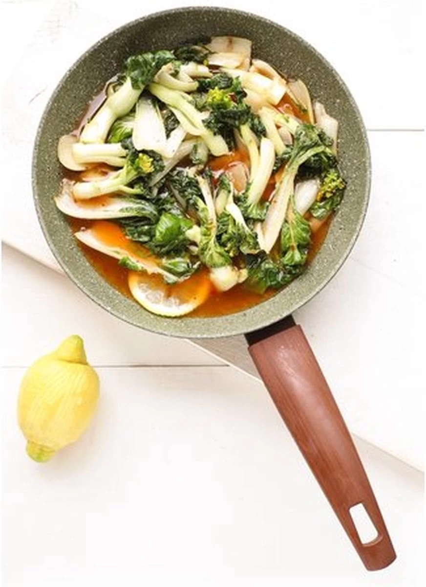 TVS Natura Induction Wokpan - Wok 28 Cm 4 TVS Natura Induction Wokpan - Wok 28 Cm - Afbeelding 2