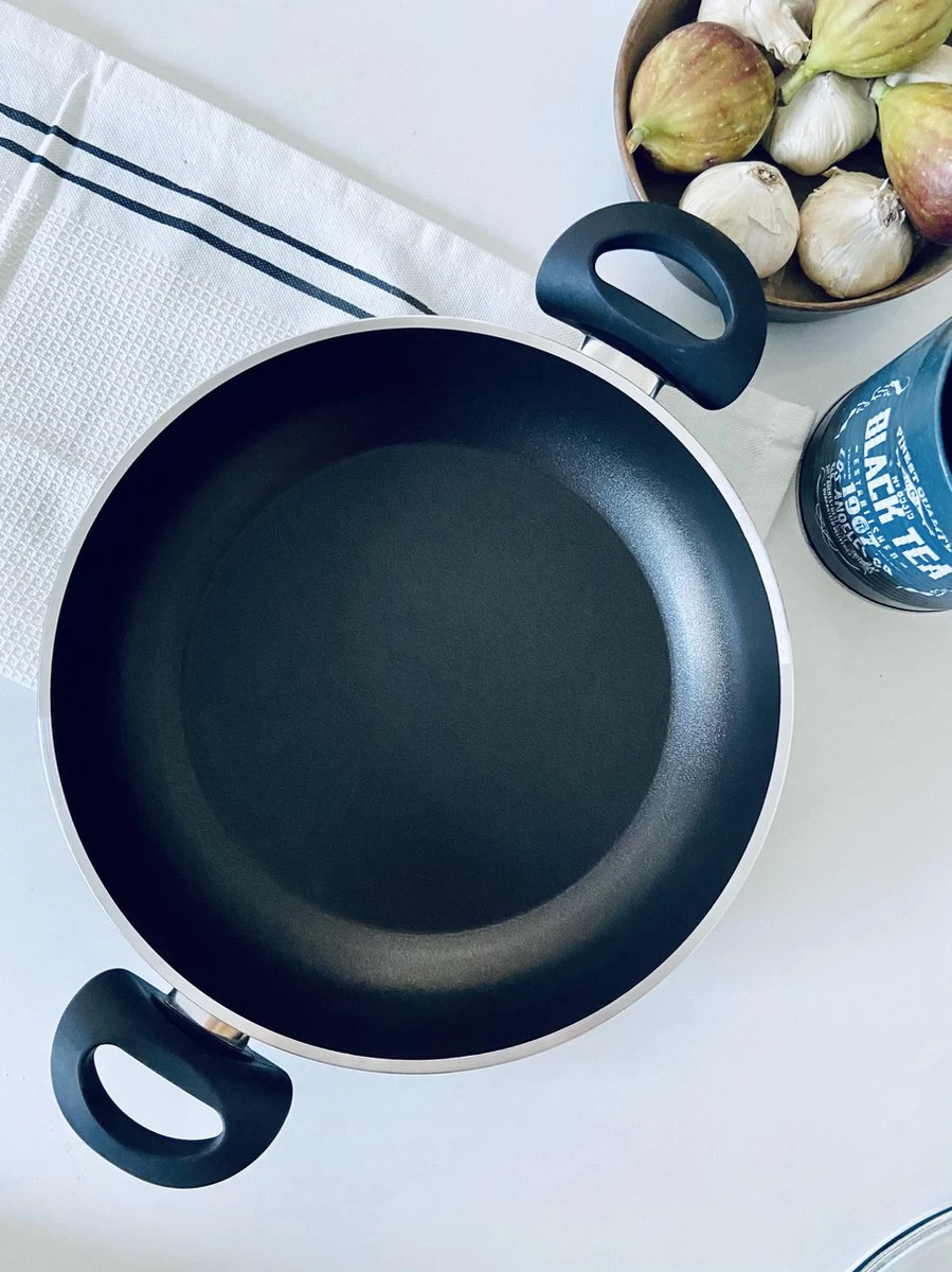 Sysas - Braadpan Met Deksel - Ø 28cm 4 Sysas - Braadpan Met Deksel - Ø 28cm - Afbeelding 2