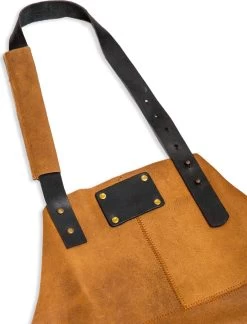 Leren Schort – Soepel Licht Bruin Leer - Barbecueschort - Kokschort - Kookschort – Keukenschort Man – 81 X 56 Cm 8 Leren Schort – Soepel Licht Bruin Leer - Barbecueschort - Kokschort - Kookschort – Keukenschort Man – 81 X 56 Cm -Beste Thuiskeuken 915x1200