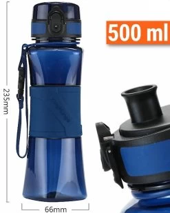 Drinkfles Herbruikbare Waterfles | 500 Ml Donker Blauw | Vaatwasserbestendig Drinkbus Bidon | King Mungo KMDF004 17 Drinkfles Herbruikbare Waterfles | 500 Ml Donker Blauw | Vaatwasserbestendig Drinkbus Bidon | King Mungo KMDF004 -Beste Thuiskeuken 960x1200