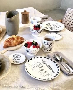 Blond Amsterdam - X Noir - Bord - I Licked - Ø 22 Cm -Beste Thuiskeuken 972x1200 1